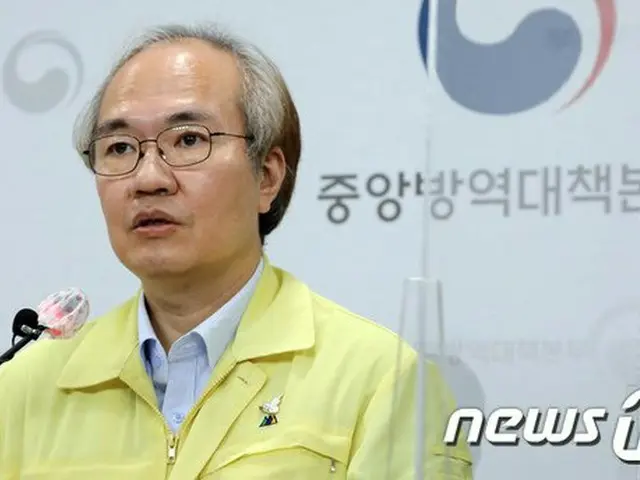 韓国中央防疫対策本部のクォン・ジュヌク副本部長（画像提供:wowkorea）