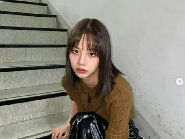 俳優リュ・ジュンヨルと交際中のヘリ（Girl’s Day）階段で撮っても広告みたい（画像提供:wowkorea）