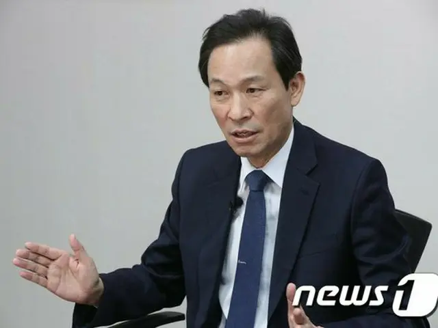 ソウル市長補欠選挙への出馬を宣言した共に民主党の禹相虎議員（画像提供:wowkorea）