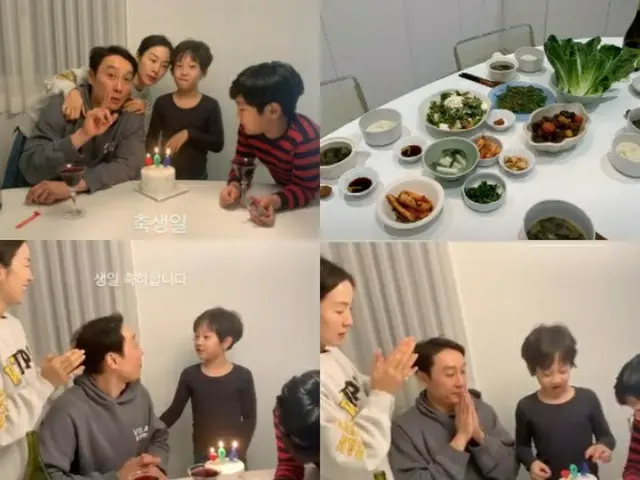 ムン・ジョンウォン、双子息子と夫イ・フィジェの誕生日祝いに“ここ数年はスランプの中で過ごしていた誕生日”（画像提供:wowkorea）