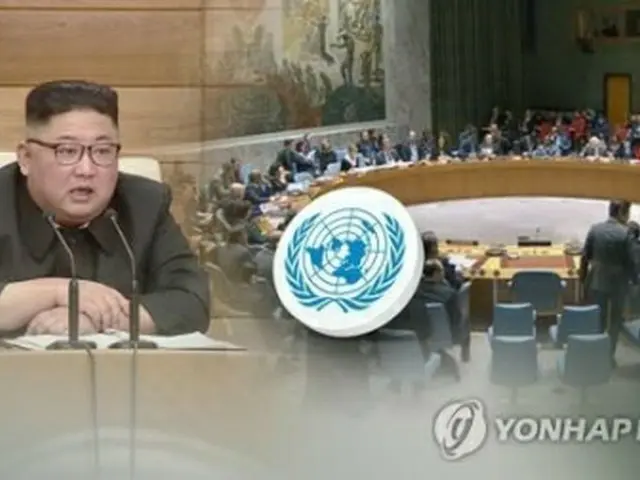 北朝鮮の金正恩（キム・ジョンウン）国務委員長（朝鮮労働党委員長）と国連安保理＝（聯合ニュースＴＶ）