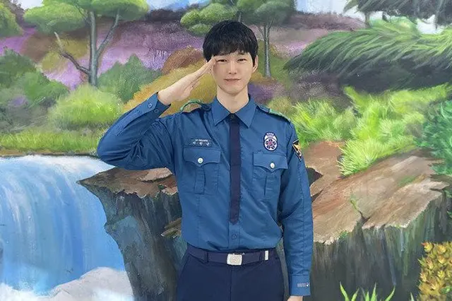 俳優イ・ウォングン、義務警察としての服務終えてきょう（7日）除隊（画像提供:wowkorea）