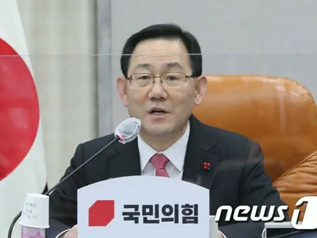 韓国野党第一党“国民の力”の朱豪英 院内代表（画像提供:wowkorea）