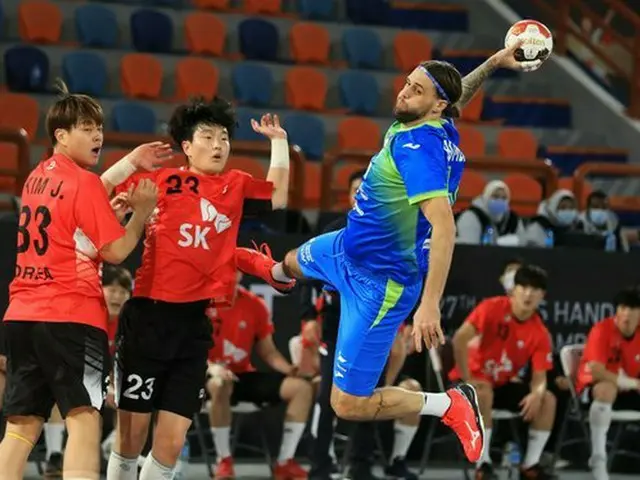 韓国男子ハンドボール、初戦でスロベニアに22点差の完敗＝世界選手権（画像提供:wowkorea）