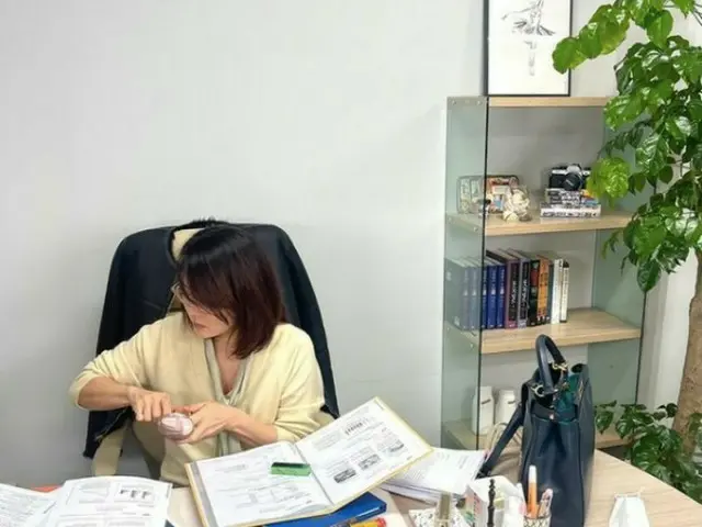 女優チェリム、熱心に働くシングルマザー…離婚後も忙しい毎日（画像提供:wowkorea）