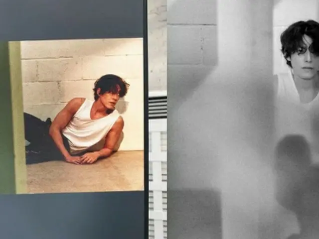 俳優キム・ウビン、男性美あふれる腕の筋肉、未公開ショットとは思えない（画像提供:wowkorea）