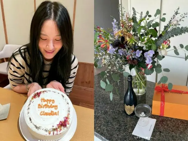 女優スヒョン、ラグジュアリーな家で夫と迎えた誕生日（画像提供:wowkorea）