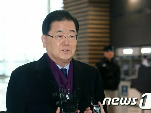 韓国の次期外相に指名されている鄭義溶 候補（画像提供:wowkorea）