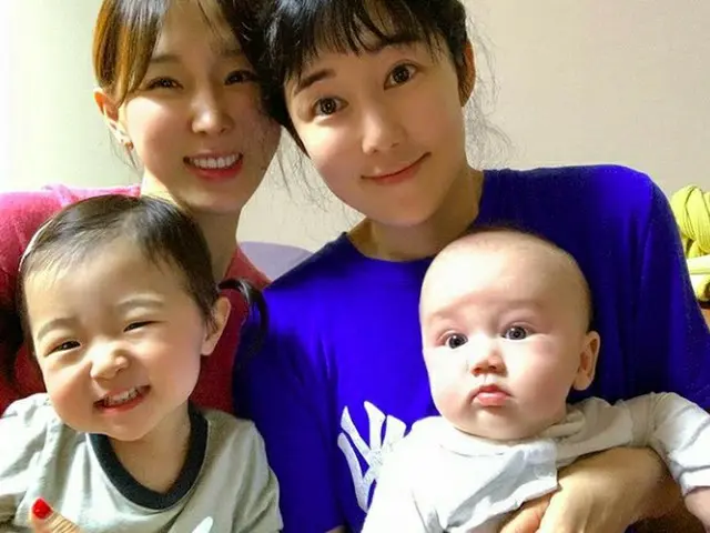 日本人タレントのサユリ、息子と共にイ・ジヘ（元S＃arp）母娘に会う「友達と」（画像提供:wowkorea）