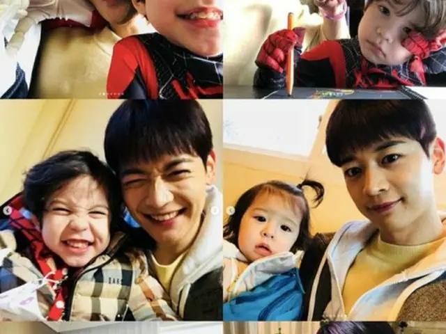 ミンホ（SHINee）、元Jリーガーのパク・チュホの子供と撮った写真を公開＝“グァンヒ（ZE:A）が嫉妬しそう”（画像提供:wowkorea）