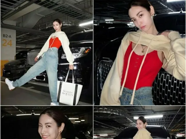 ナナ（AFTERSCHOOL）、後ろ姿が強烈…爽やかさとセクシーな背中見せファッション（画像提供:wowkorea）