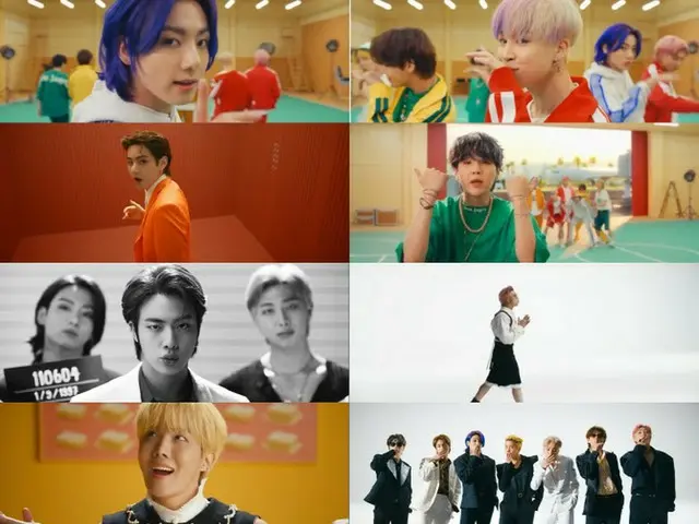 「BTS」、新曲「Butter」MV公開わずか”13分”で再生回数「1千万回」を突破（画像提供:wowkorea）