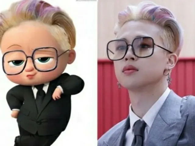 「BTS(防弾少年団)」JIMINに向かって、世界最大のオンラインストリーミングサービス「Netflix」の公式アカウントが格別の愛情を表わして映画まで注目された。(画像提供:Mydaily)