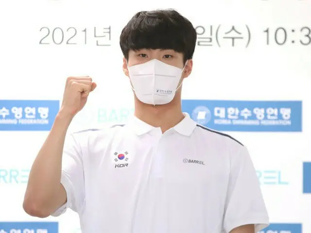“韓国競泳の新たな希望”ファン・ソンウ「パリ五輪では太極旗を掲げる」（画像提供:wowkorea）