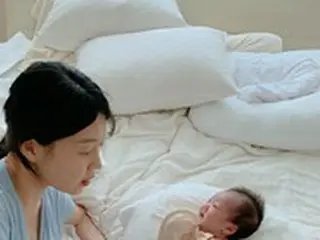 女優ハン・ジヘ、娘ユンスルちゃんとの2ショット写真を公開
