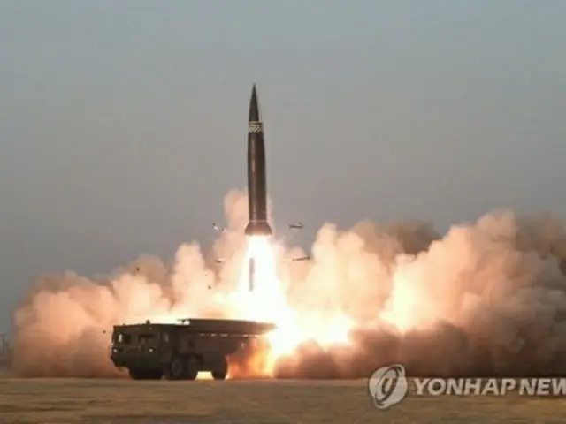 韓国軍合同参謀本部は北朝鮮が弾道ミサイル2発を発射したと発表した（資料写真）＝（聯合ニュース）