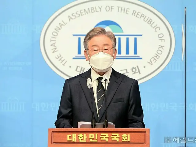 李在明大統領選最有力候補（画像提供:wowkorea）