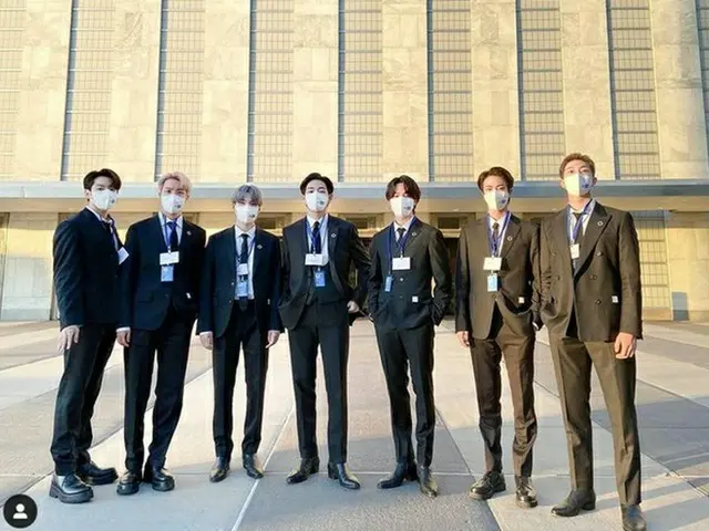 国連総会出席の「BTS」、着用スーツは高級ブランドではない「サステナブル」追求の韓国ブランド（画像提供:wowkorea）