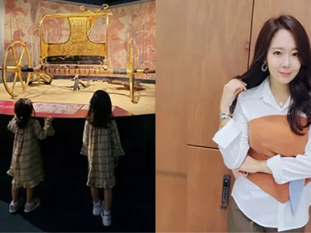 女優ソ・ユジン、子どもと一緒のミレニアムホールで輝く美貌（画像提供:wowkorea）
