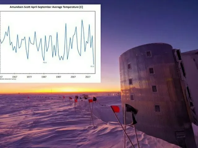 南極の最近の気温が、この30年間で最も低い水準に下がったことがわかった（画像提供:wowkorea）