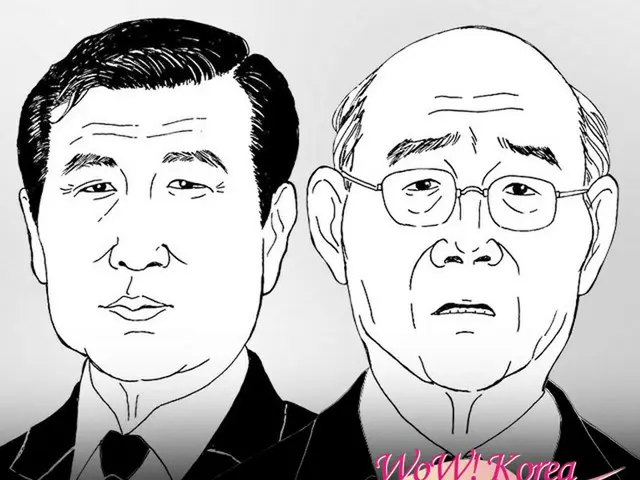 ノ・テウ（盧泰愚）元大統領とチョン・ドゥファン（全斗煥）元大統領（画像提供:wowkorea）