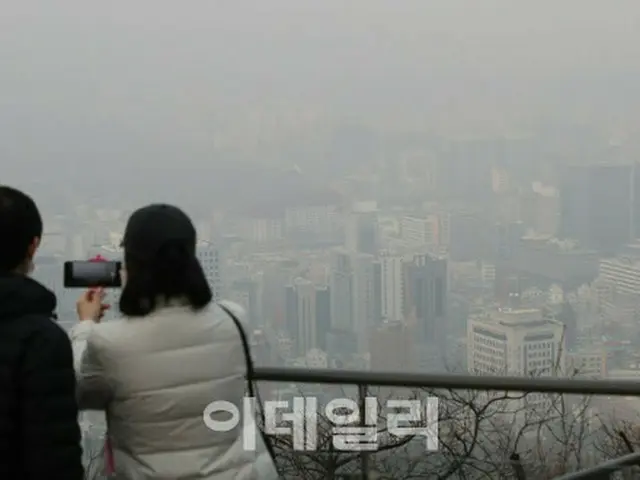 韓国首都圏PM2.5「非常に悪い」視界の確保注意（画像提供:wowkorea）