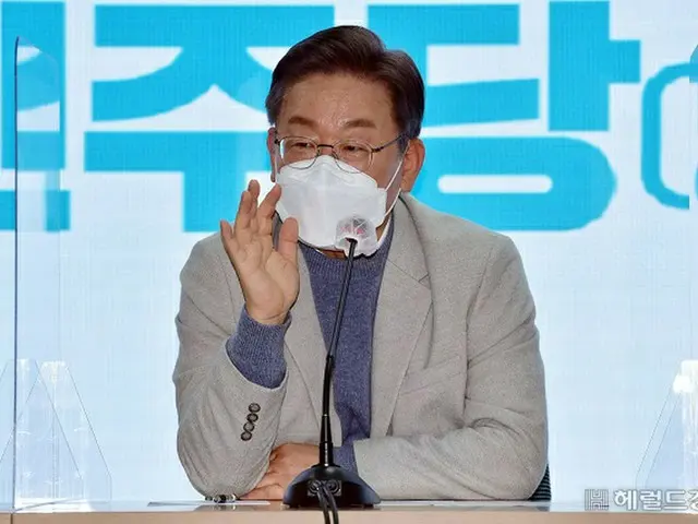 李在明、共に民主党大統領選候補（画像提供:wowkorea）