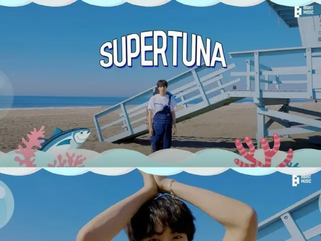 「BTS（防弾少年団）」JIN本人は困惑？「SUPER TUNA」チャレンジが話題…海洋水産部の公式キャラクターも参加!?　（画像提供:wowkorea）
