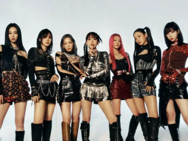 SMエンタテインメントが新しいプロジェクト「Girls On Top・GOT」を開始する。（左から）KARINA（aespa）、ウェンディ（Red Velvet）、テヨン（少女時代）、BoA、ヒョヨン（少女時代）、スルギ（Red Velvet）、 WINTER（aespa）（画像提供:wowkorea）