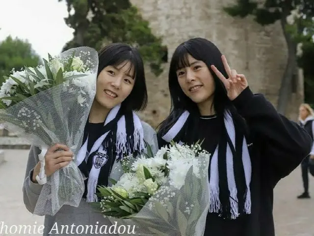 韓国女子バレー双子の姉イ・ジェヨン、膝の手術の代わりにリハビリ…ギリシャ復帰は不発（画像提供:wowkorea）