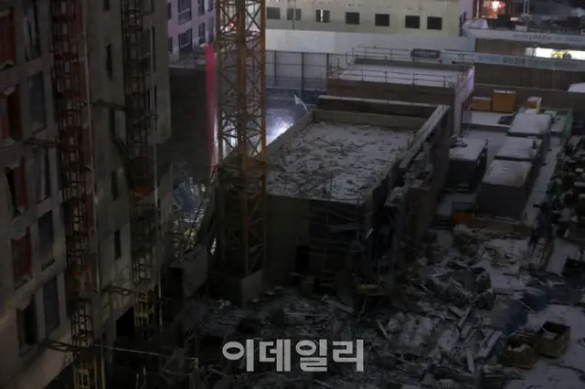 韓国光州マンション崩壊事故現場に中央事故対策本部を設置（画像提供:wowkorea）