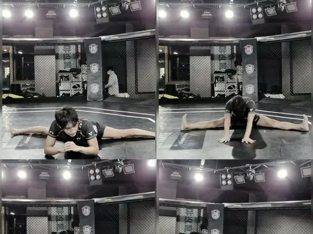 俳優イ・ジュンギ、驚きの身体の柔らかさ…180度開脚姿を披露（画像提供:wowkorea）
