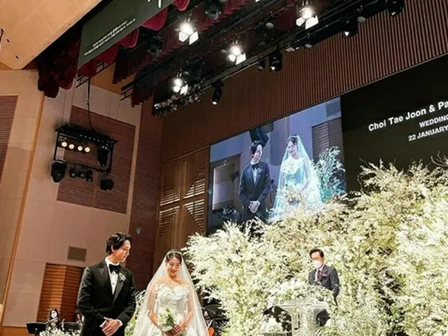 ペ・ジョンナム「シネ、本当におめでとう」チェ・テジュン＆パク・シネ結婚（画像提供:wowkorea）
