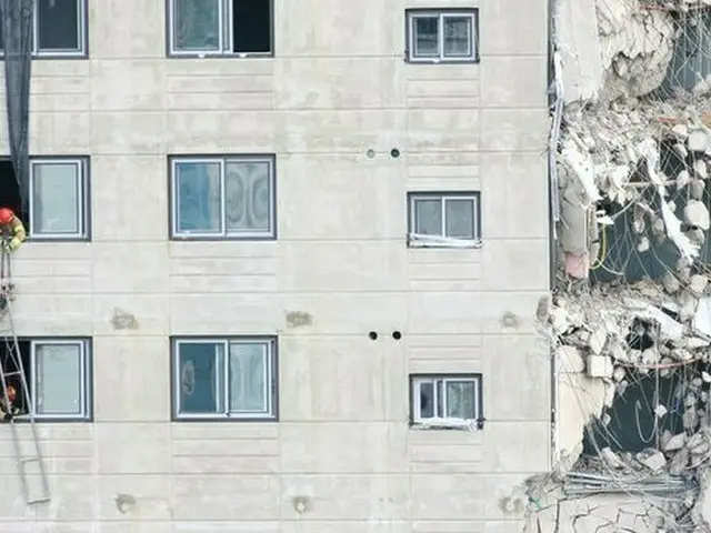 「光州マンション崩壊事故」向かい側の棟でも崩壊危機＝韓国（画像提供:wowkorea）