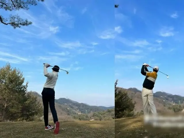 V（BTS）、親友チェ・ウシク＆パク・ソジュンの“ゴルフ場デート”に嫉妬？（画像提供:wowkorea）