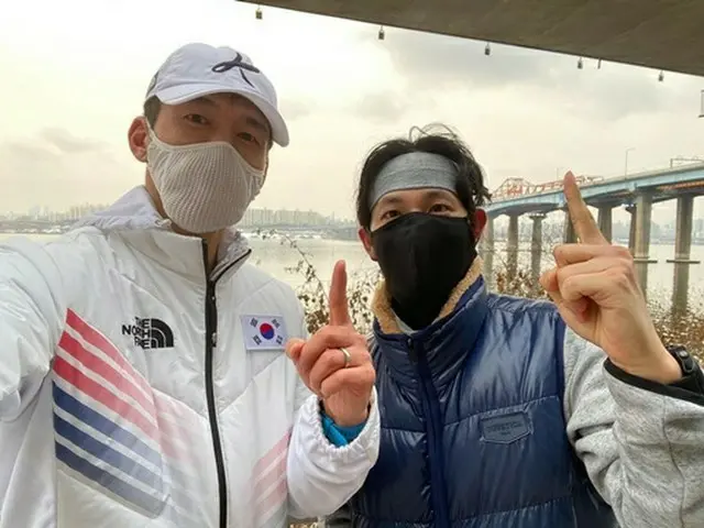 イム・シワン（ZE:A）、旧正月も漢江をランニング…歌手ショーンと16歳差の友情（画像提供:wowkorea）