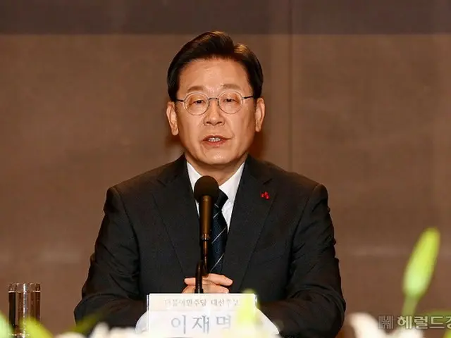 李在明、共に民主党大統領選候補（画像提供:wowkorea）