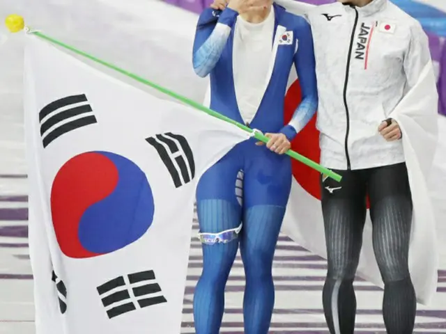 スピードスケート元韓国代表のイ・サンファ、“親友”小平奈緒のレース見届けて涙（画像提供:wowkorea）
