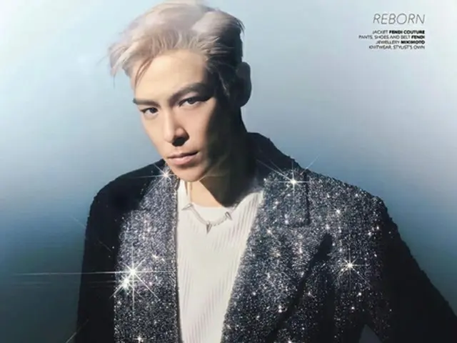 T.O.P（BIGBANG）、輝くジャケット姿でカリスマあふれる眼差し＝香港マガジンの画報公開（画像提供:wowkorea）