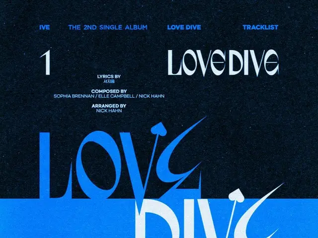 「IVE」、新譜のトラックリストを公開、2ndシングルは「LOVE DIVE」（画像提供:wowkorea）