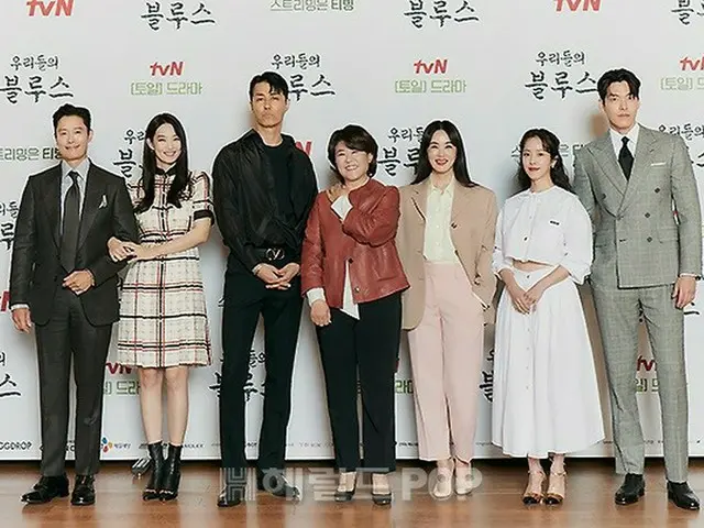 【フォト】イ・ビョンホン、シン・ミナ、キム・ウビンら、tvN新ドラマ「私たちのブルース」の制作発表会に出席（画像提供:wowkorea）