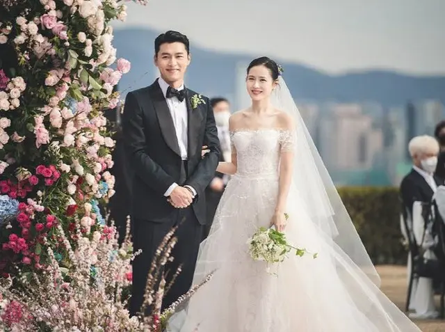 ヒョンビン＆ソン・イェジン、結婚式の高画質写真を公開1（画像提供:wowkorea）