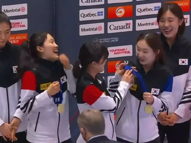 女子ショートトラック韓国代表チーム、「息が詰まる表彰式」が話題に＝チェ・ミンジョン＆シム・ソクヒの「故意衝突疑惑」で（画像提供:wowkorea）