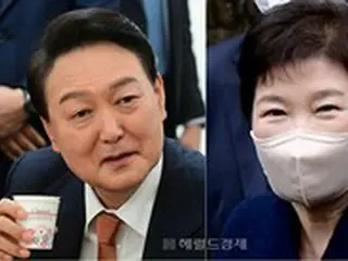 「未来の大統領」尹錫悦氏と「過去の大統領」朴槿恵氏の対面…ぎこちなくも温かな雰囲気で＝韓国