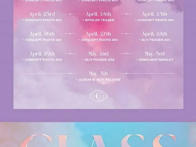 「CLASS:y」、初のミニアルバム「CLASS IS OVER」5月5日発売（画像提供:wowkorea）