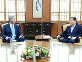 米特別代表が韓国外相・統一相と面会　北朝鮮への対応協議