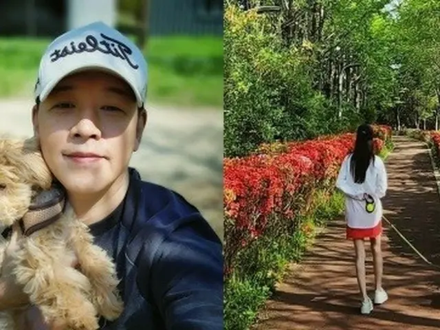 “再婚”リュ・シウォン、年下妻の後ろ姿だけみてもきれいだね「愛しい僕の家族」(画像提供:wowkorea)