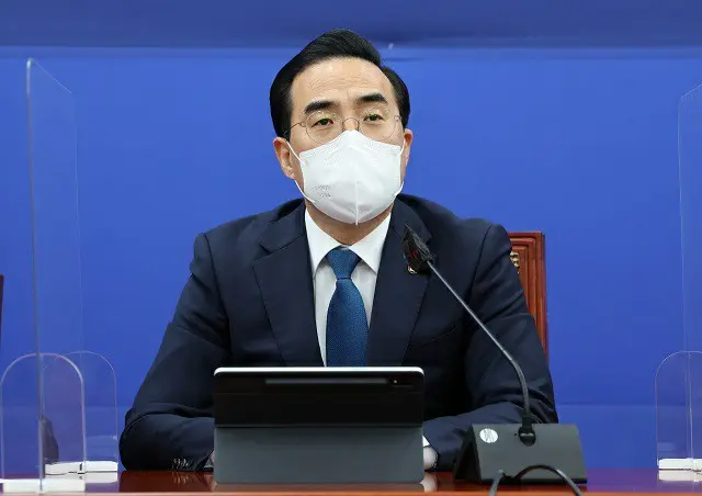 韓国“共に民主党”のパク・ホングン院内代表（画像提供:wowkorea）