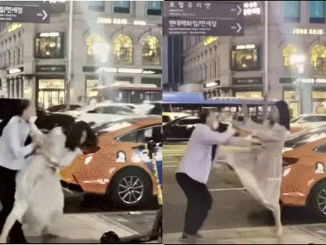 泥酔女性がタクシー運転手の男性に暴行する映像が広がり「酒乱文化に警戒」=韓国報道(画像提供:wowkorea)