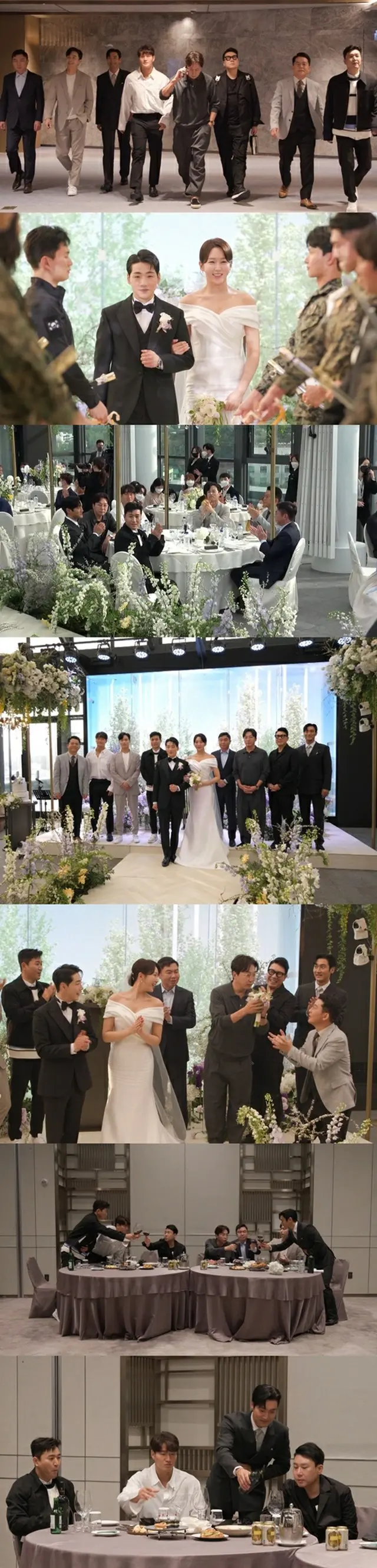 パク・グンとハンヨンの結婚式の模様がSBS「アラフォー息子の成長日記」(原題:みにくいうちの子）で公開される。（画像提供:wowkorea）